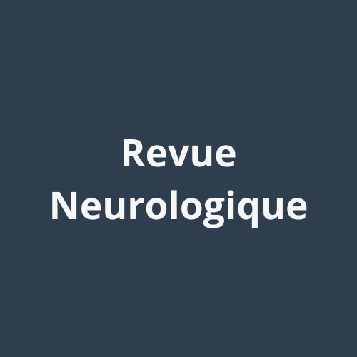 Revue Neurologique - Ventio