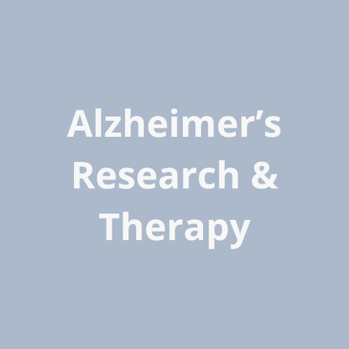 Alzheimer's Research & Therapy - Ventio