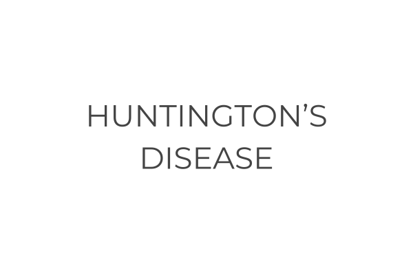 Indications thérapeutiques BIAAS Huntington's disease - Ventio